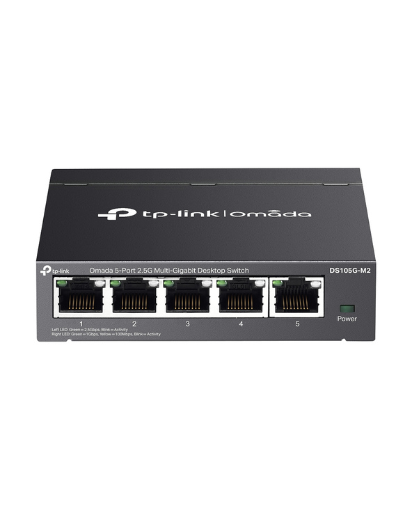 TP-Link Omada DS105G-M2 commutateur réseau Non-géré 2.5G Ethernet (100/1000/2500) Noir