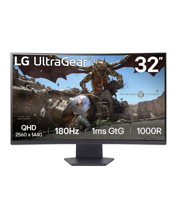 LG 32GS60QC-B 31.5" LCD Quad HD 1 ms Noir