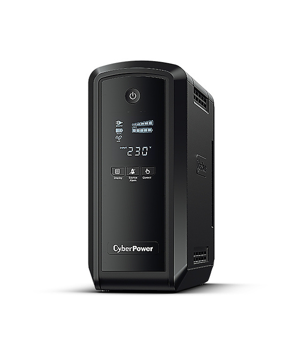 CyberPower CP550EPFCLCD alimentation d'énergie non interruptible Interactivité de ligne 0,55 kVA 350 W 6 sortie(s) CA