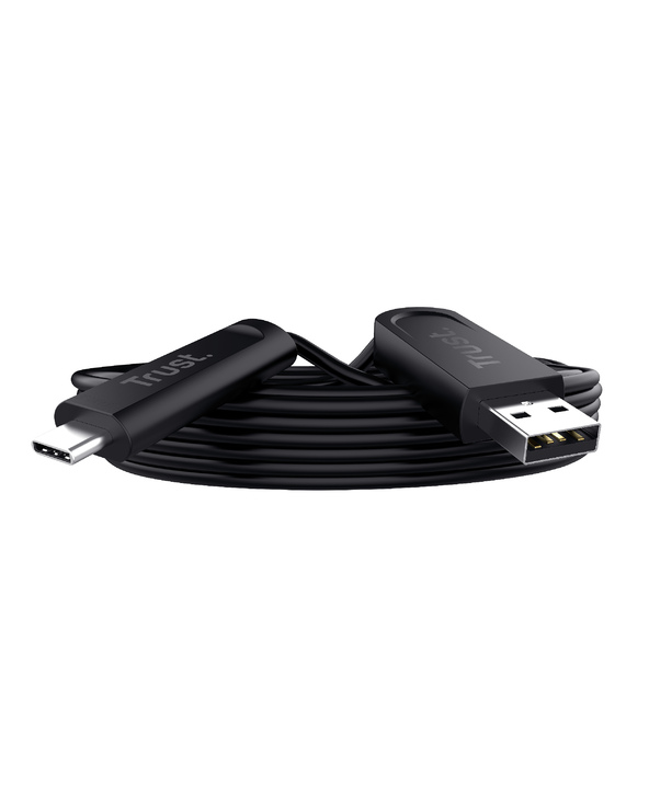 Trust Iris câble USB USB 3.2 Gen 2 (3.1 Gen 2) 10 m USB C USB A Noir Trust Iris câble USB USB 3.2 Gen 2 (3.1 Gen 2) 10 m USB C USB A Noir