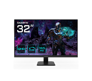 GIGABYTE GS32Q 31.5" MONITEUR DE JEU QHD - 2560 X 1440 (QHD), 165HZ, 1MS, 300 CD/M², FREESYNC PREMIUM, PRÊT POUR HDR, HDMI 2.0, 