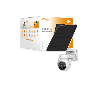 Imou Cell PT Solar Kit Dôme Caméra de sécurité IP Extérieure 2304 x 1296 pixels Mur