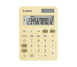 Canon LS-125KB calculatrice Bureau Calculatrice basique Jaune