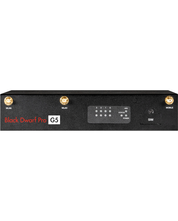 Securepoint Black Dwarf Pro G5 pare-feux (matériel) Bureau 2,83 Gbit/s