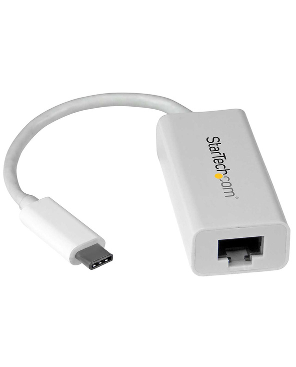 StarTech.com Adaptateur USB C vers Gigabit Ethernet - Blanc - Adaptateur Réseau LAN USB 3.0 vers RJ45 - USB Type C vers Ethernet