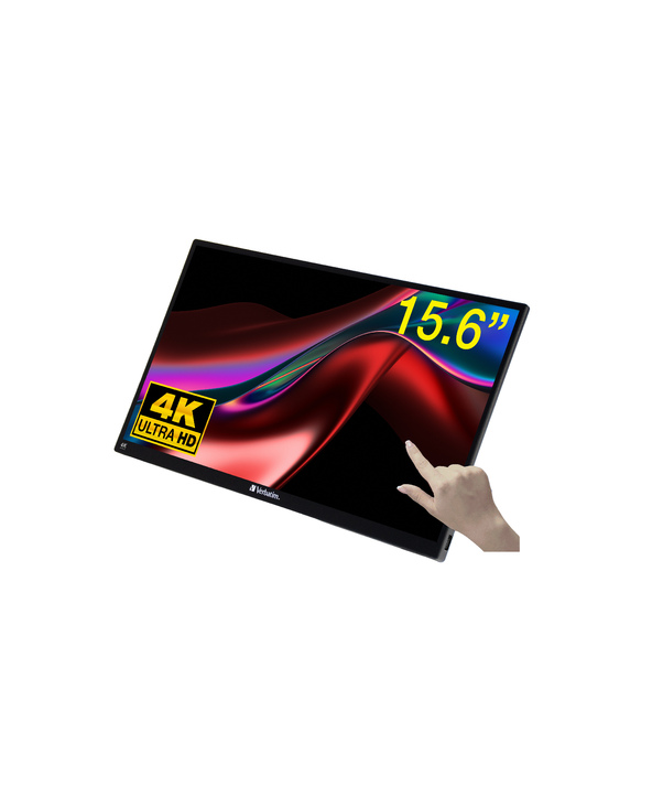 Verbatim 32238 15.6" LCD 4K Ultra HD 6 ms Noir