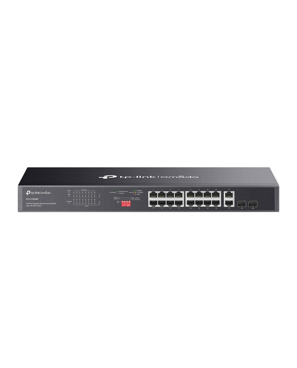 TP-Link Omada DS1018GMP commutateur réseau Non-géré Gigabit Ethernet (10/100/1000) Connexion Ethernet, supportant l'alimentation