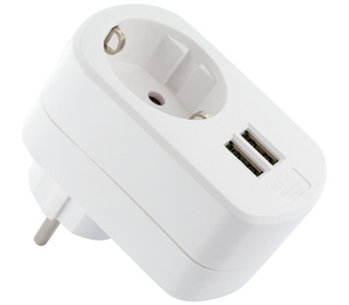 Schwaiger LAD240532 chargeur d'appareils mobiles Blanc