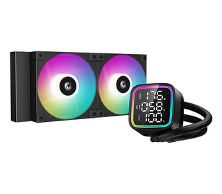 DeepCool LD240 Processeur Refroidisseur de liquide tout-en-un 12 cm Noir 1 pièce(s)