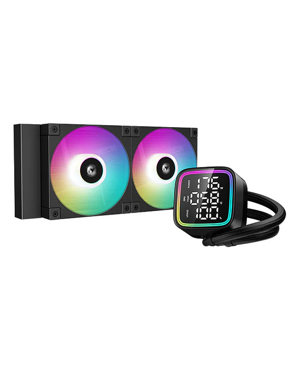 DeepCool LD240 Processeur Refroidisseur de liquide tout-en-un 12 cm Noir 1 pièce(s)