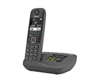 Gigaset AE690A Téléphone analog/dect Identification de l'appelant Anthracite