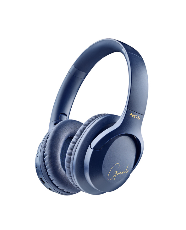 NGS ARTICA GREED Écouteurs Avec fil &sans fil Arceau Appels/Musique USB Type-C Bluetooth Bleu