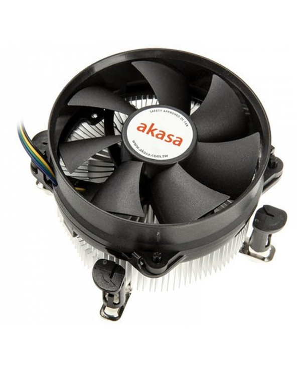 Akasa AK-959CU système de refroidissement d’ordinateur Processeur Refroidisseur 9,2 cm Noir, Argent