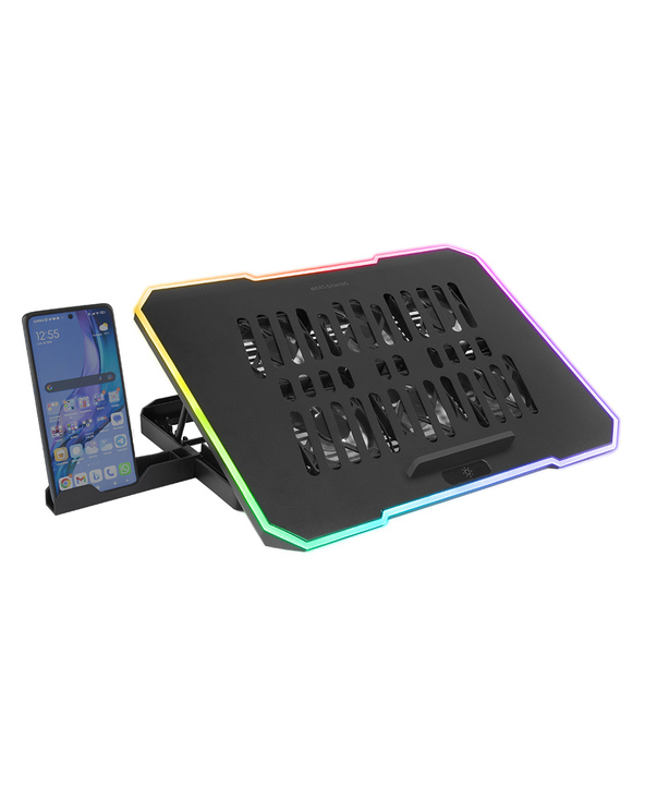 Mars Gaming MNBC7 système de refroidissement pour ordinateurs portables 40,6 cm (16") Noir