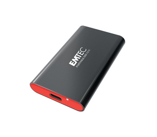 Emtec X210 ELITE 2 To USB Type-C 3.2 Gen 2 (3.1 Gen 2) Noir, Rouge