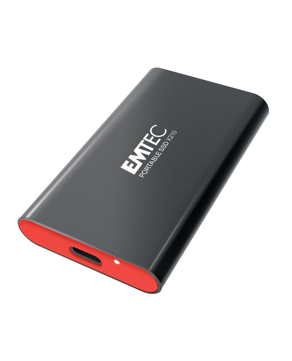 Emtec X210 ELITE 2 To USB Type-C 3.2 Gen 2 (3.1 Gen 2) Noir, Rouge