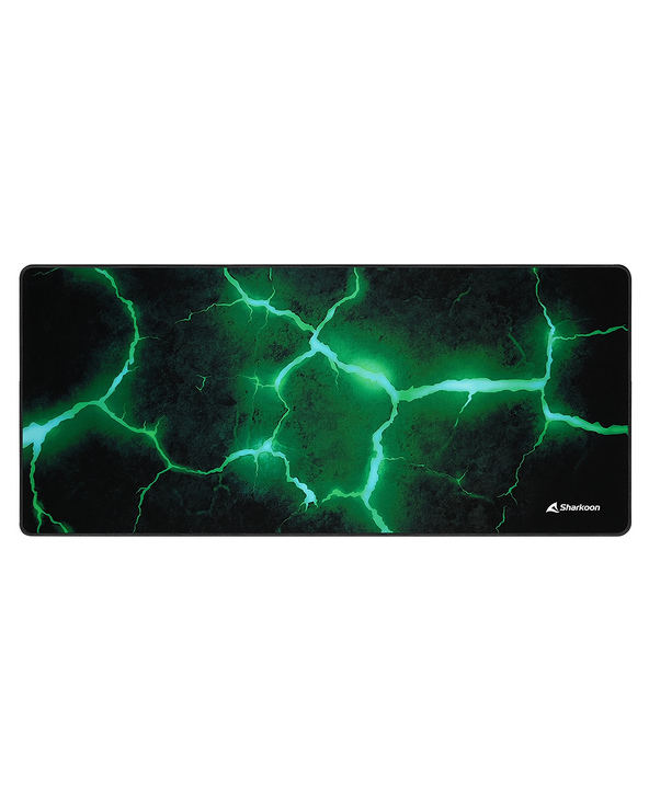 Sharkoon SKILLER SGP30 Tapis de souris de jeu Noir, Vert