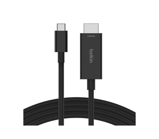 Belkin AVC012bt2MBK 2 m USB Type-C HDMI Noir