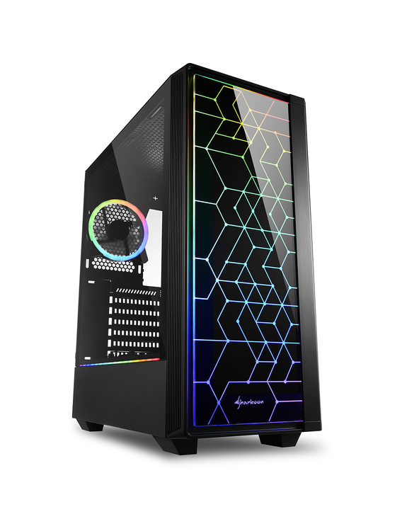 Sharkoon RGB LIT 100 Midi Tower Noir