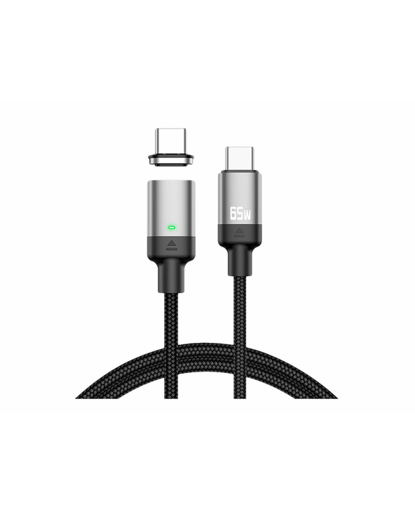 DLH DY-TU5210 câble USB 1 m USB C Noir, Gris