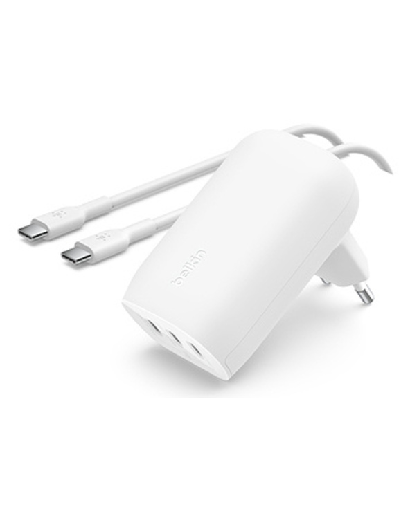 Belkin WCC002VFWH chargeur d'appareils mobiles Ordinateur portable, Smartphone, Tablette Blanc Secteur Charge rapide Intérieure