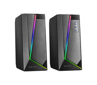 Mars Gaming MS7 haut-parleur Noir Avec fil &sans fil 20 W