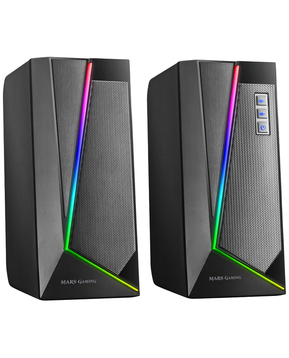 Mars Gaming MS7 haut-parleur Noir Avec fil &sans fil 20 W