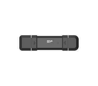 Silicon Power DS72 lecteur USB flash 250 Go USB Type-A / USB Type-C 3.2 Gen 2 (3.1 Gen 2) Noir