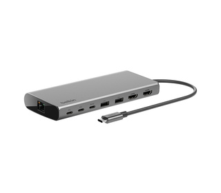 Belkin INC015BTSGY-CZ station d'accueil Avec fil USB 3.2 Gen 1 (3.1 Gen 1) Type-C Aluminium