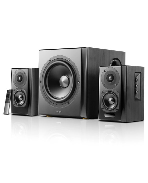 Edifier S351DB set d'enceintes 150 W Noir 2.1 canaux 80 W Bluetooth