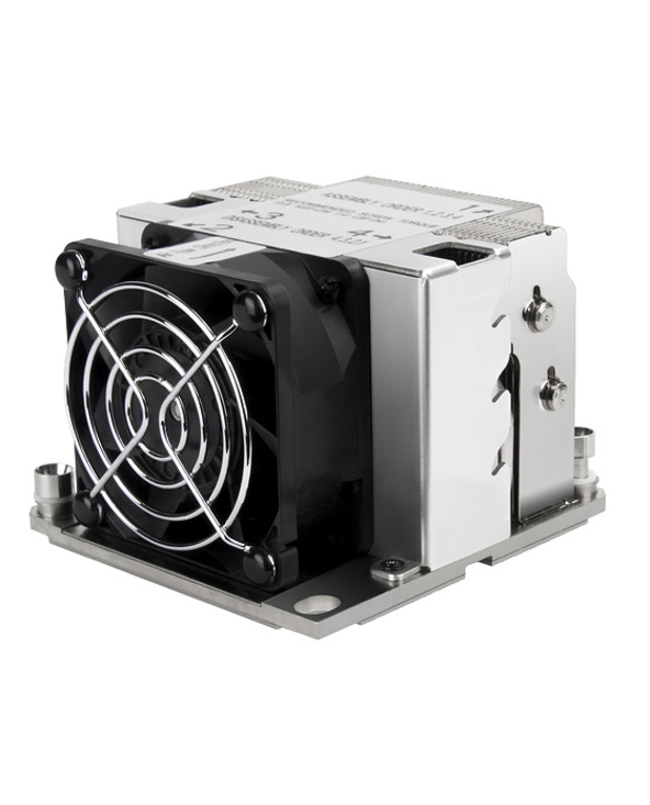 Silverstone XE02-3647S Processeur Refroidisseur 6 cm Aluminium, Noir 1 pièce(s)