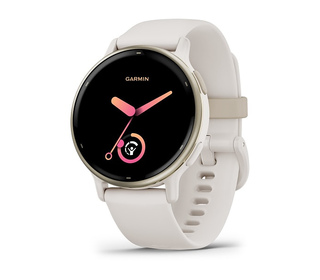 Garmin Vivoactive 5 3,05 cm (1.2") AMOLED Numérique 390 x 390 pixels Écran tactile Blanc Wifi GPS (satellite)