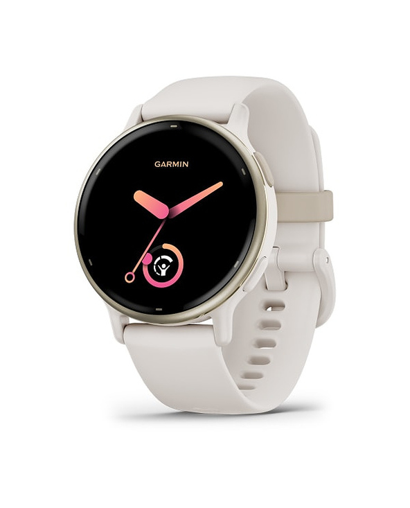 Garmin Vivoactive 5 3,05 cm (1.2") AMOLED Numérique 390 x 390 pixels Écran tactile Blanc Wifi GPS (satellite)