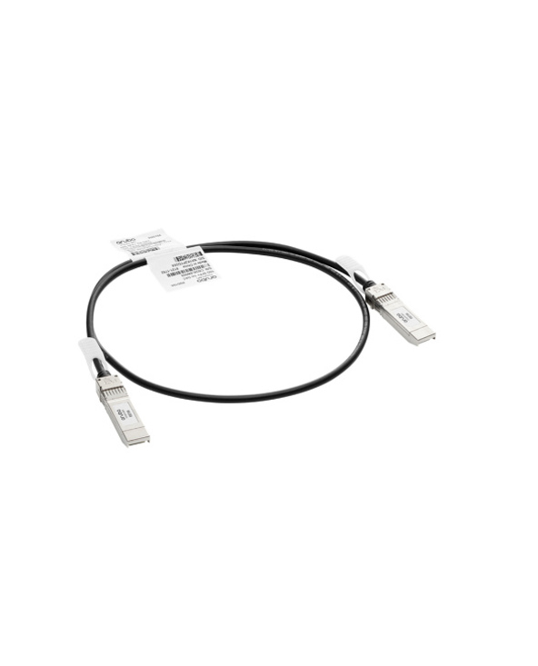 Aruba R9D19A câble InfiniBand et à fibres optiques 1 m SFP+ Noir, Argent