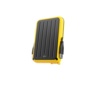 Silicon Power A66 disque dur externe 5 To USB Type-A 3.2 Gen 1 (3.1 Gen 1) Noir, Jaune
