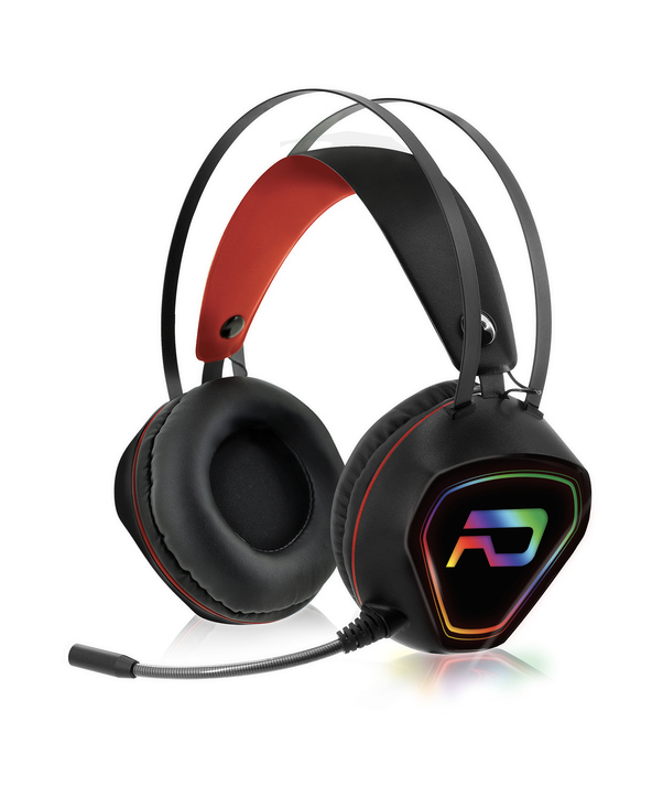 ADVANCE GTA 230 Casque Avec fil Arceau Jouer Noir, Rouge