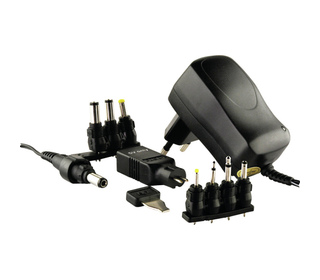 Schwaiger NG1000USB 011 adaptateur de puissance & onduleur Intérieure 16,5 W Noir