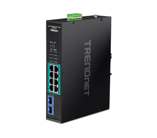 Trendnet TI-PGM102 commutateur réseau Gigabit Ethernet (10/100/1000) Connexion Ethernet, supportant l'alimentation via ce port (