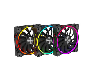 Alpenföhn Wing Boost 3 Boitier PC, Processeur Ventilateur 12 cm Noir 3 pièce(s)