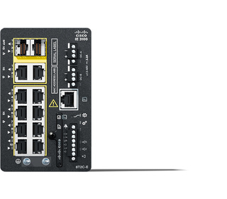 Cisco Catalyst IE-3100-8T2C-E commutateur réseau Géré L2 Gigabit Ethernet (10/100/1000) Noir