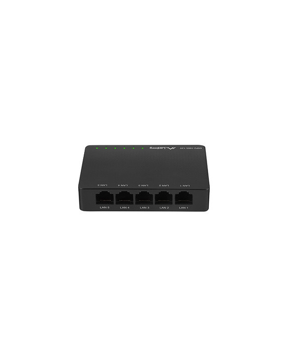 Lanberg DSP2-1005-12V commutateur réseau Non-géré Gigabit Ethernet (10/100/1000) Noir