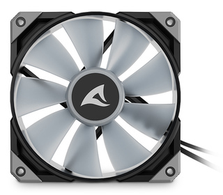 Sharkoon F50 Boitier PC Ventilateur 12 cm Noir, Gris