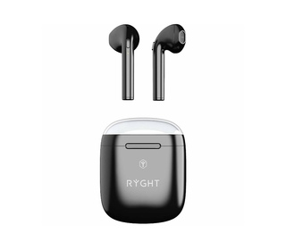 Ryght DYPLO 2 Casque Sans fil Ecouteurs Appels/Musique Bluetooth Noir