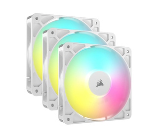 Corsair RS120 ARGB Boitier PC Ventilateur 12 cm Blanc 3 pièce(s)
