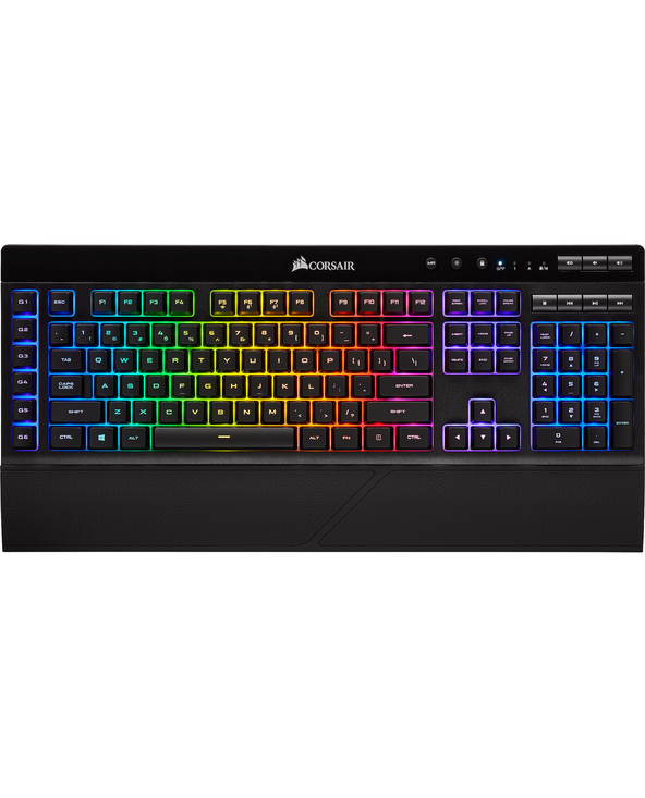Corsair K57 clavier Jouer FR sans fil +USB AZERTY Français Noir