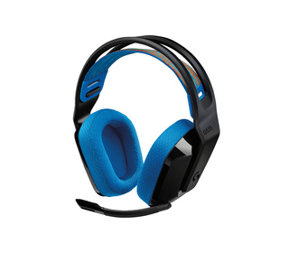 Logitech G G535 Casque Sans fil Arceau Jouer Noir, Bleu