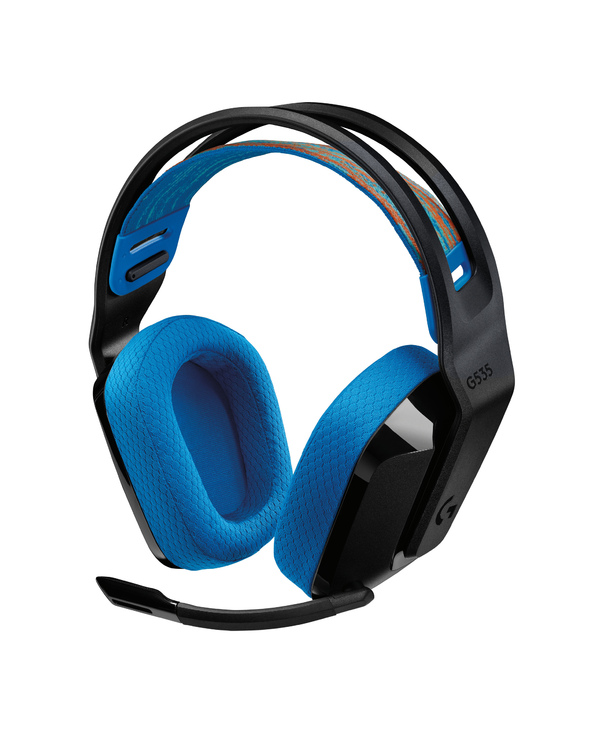Logitech G G535 Casque Sans fil Arceau Jouer Noir, Bleu