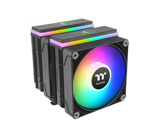 Thermaltake ASTRIA 600 Processeur Refroidisseur d'air 12 cm Noir 2 pièce(s)