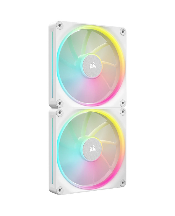 Corsair CO-9051032-WW système de refroidissement d’ordinateur Boitier PC Ventilateur 14 cm Blanc 2 pièce(s)