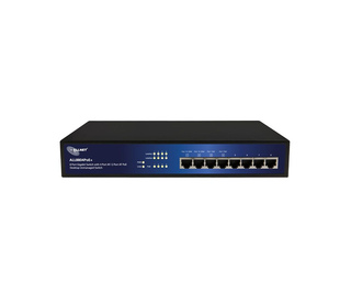 ALLNET ALL8804POE+ commutateur réseau Non-géré L2 Gigabit Ethernet (10/100/1000) Connexion Ethernet, supportant l'alimentation v